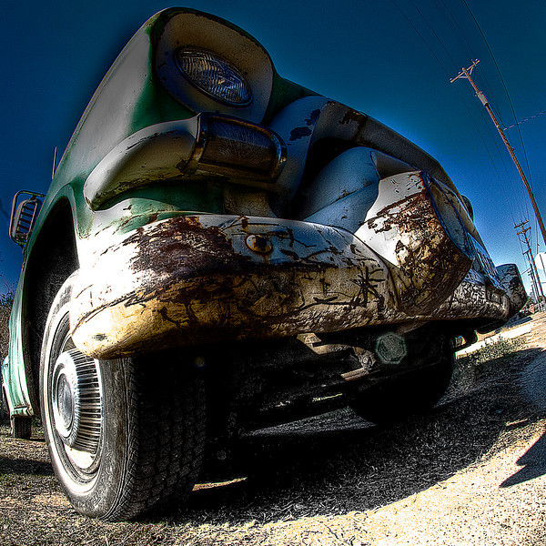 old pickup truck
